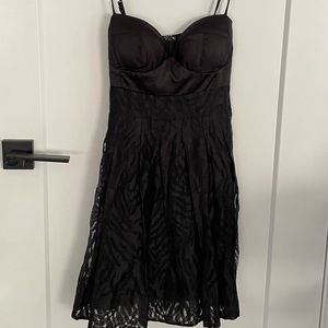 Rubber Ducky brand black spaghetti strap dress